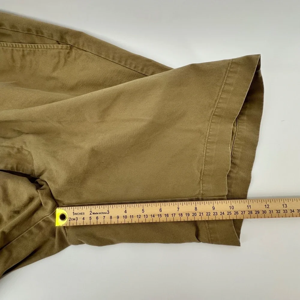 Polo‎ Ralph Lauren Mens 42T Khaki Chino Shorts Tan Cotton Tall Long 42L Solid